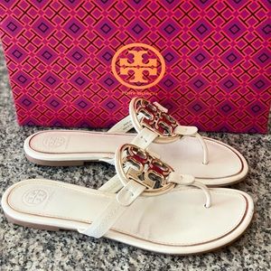 Tory Burch Metal Miller sandals